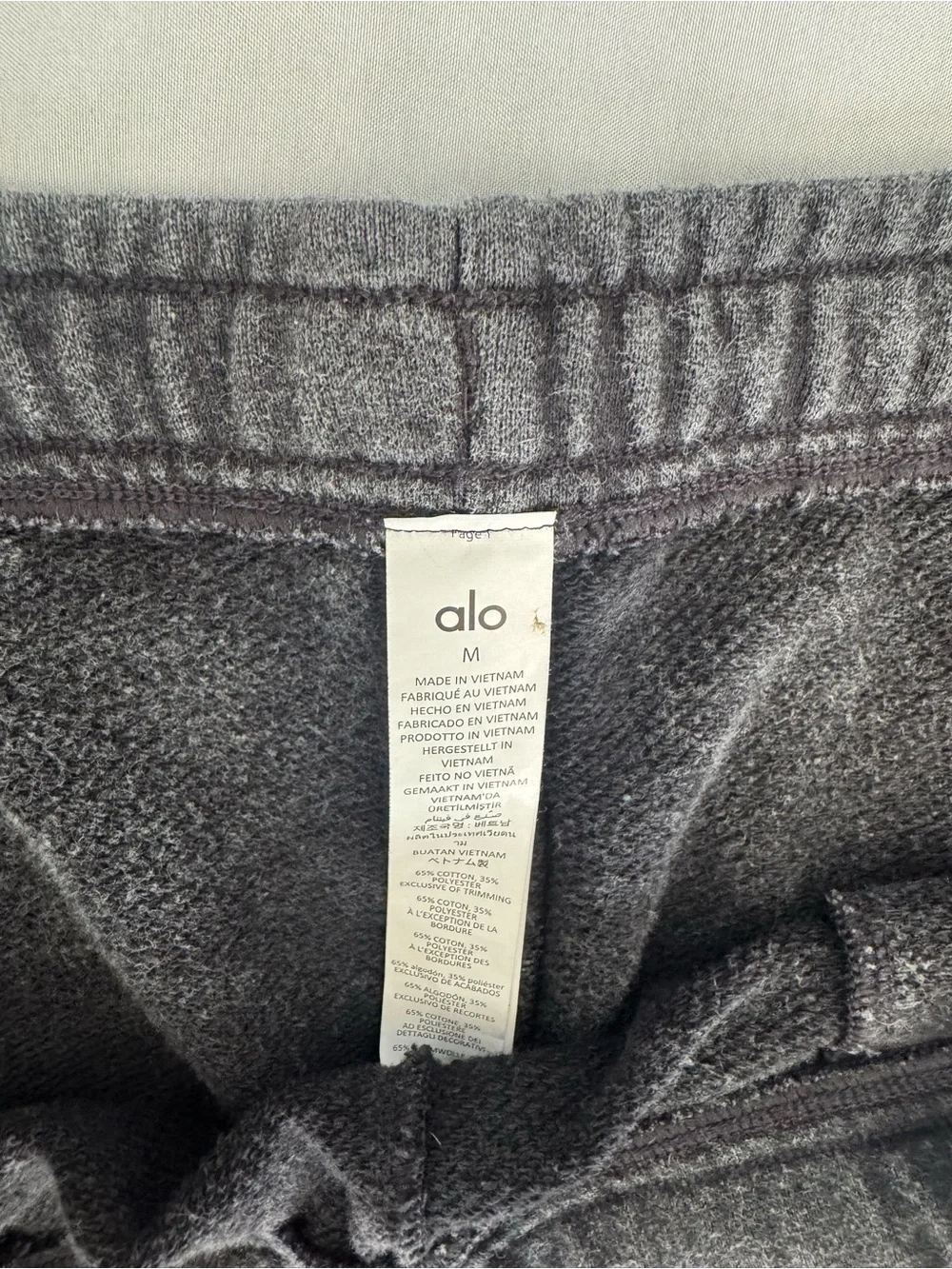 ALO Yoga Chill Vintage Wash Sweatpants
